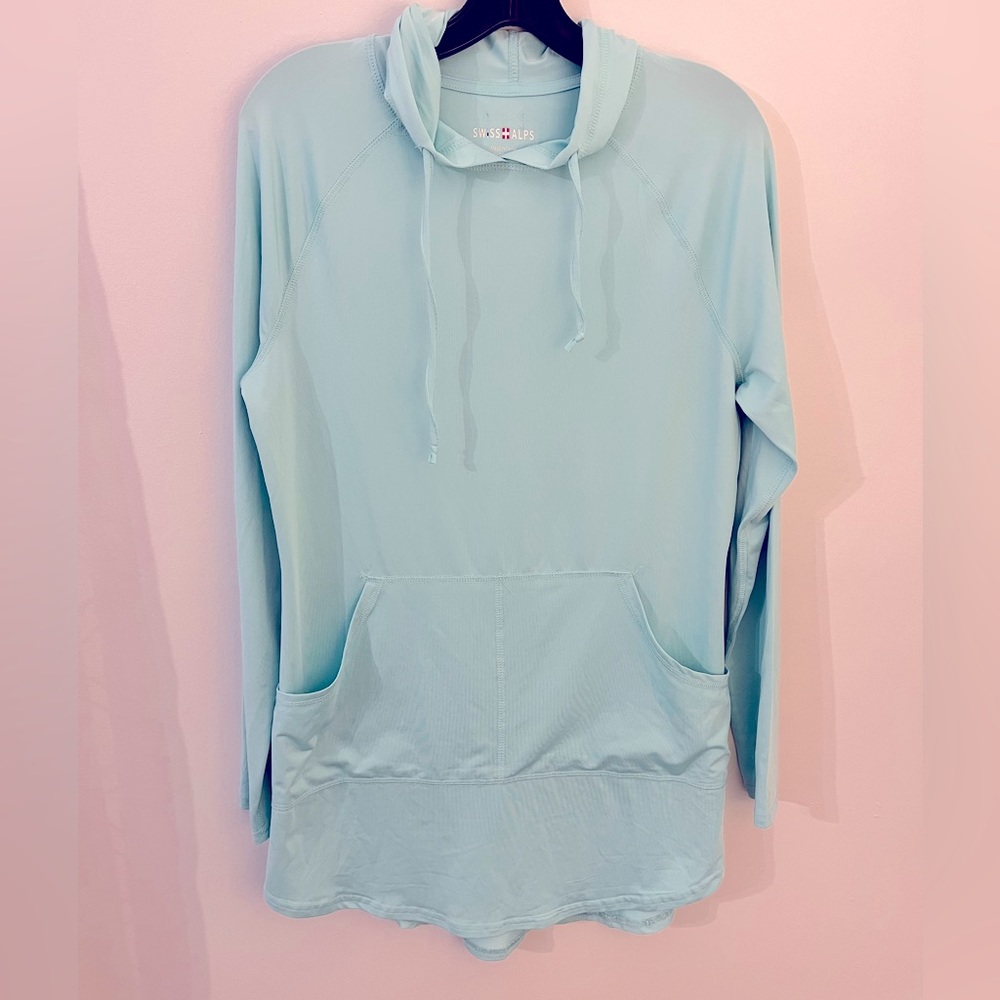 Swiss Alps Hooded Sweatshirt Sz S